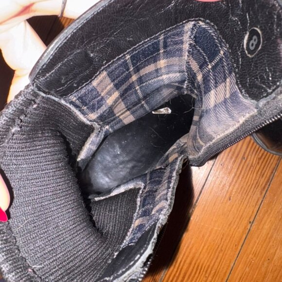 Aquatalia Ankle Boots Black Size 8 - Picture 6 of 9